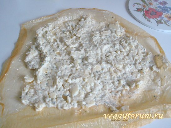 "Лазанья" из сушеной юбы