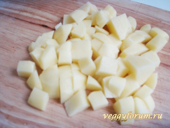 Борщ постный с фасолью и кокосовым молоком.
