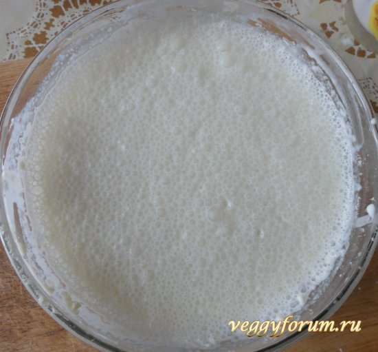 Пшенная запеканка со сливками