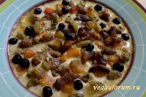 Очень вкусная сыроедческая каша