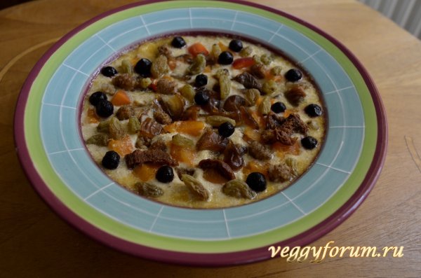 Очень вкусная сыроедческая каша