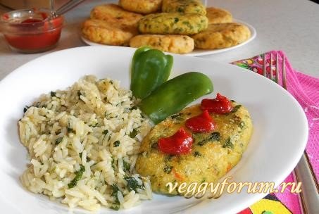 Кукурузники с лебедой (постный рецепт)