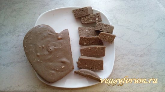 Индийская сладость Бурфи с кэробом