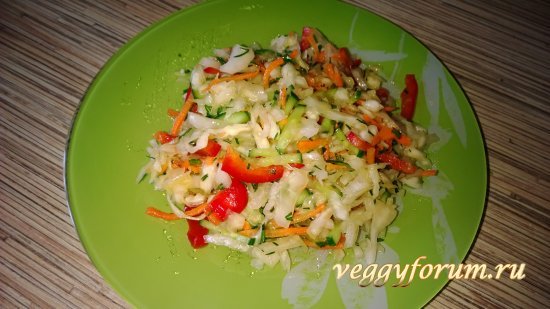 Салат овощной