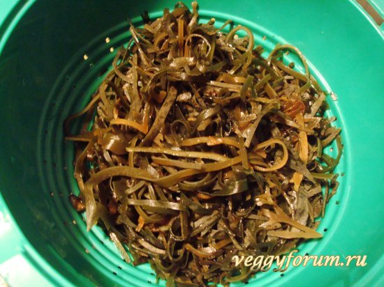 Салат из морской капусты