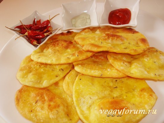 Лепёшки с кумином