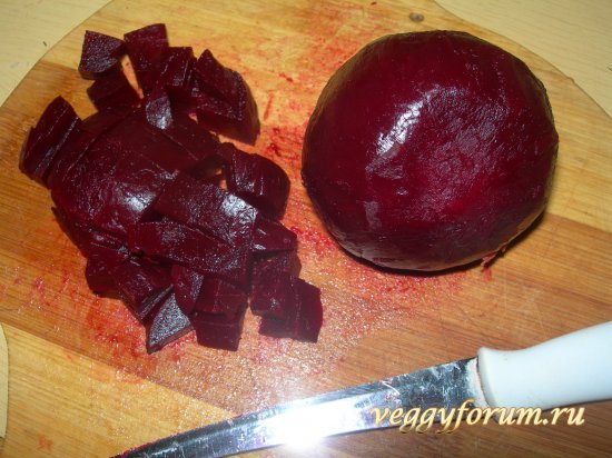 Винегрет с фасолью