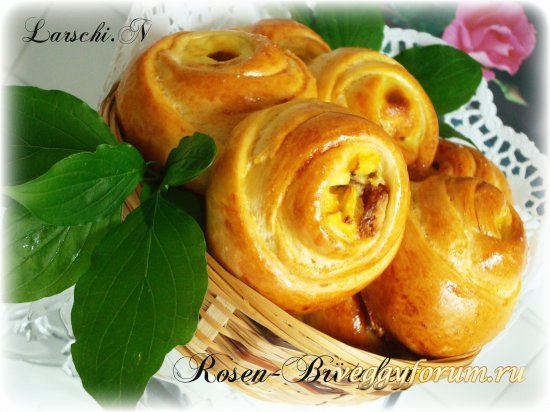 Ватрушки "Розочки"