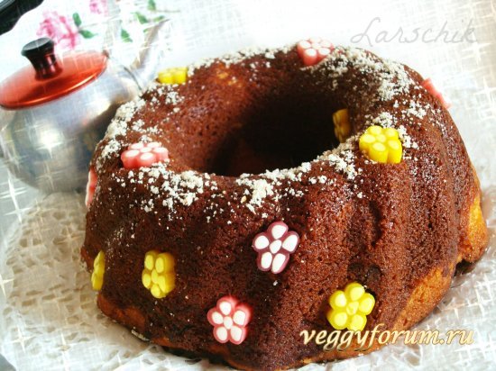 Шоколадный кекс «маффины» веганские