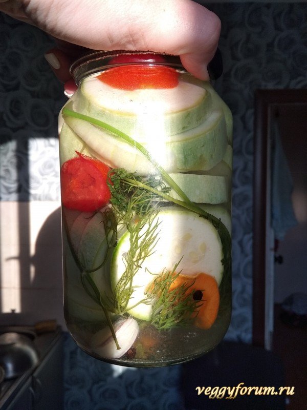 Консервированные кабачки