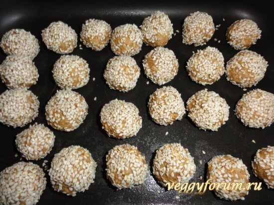 Шарики с бананом, творогом и овсянкой
