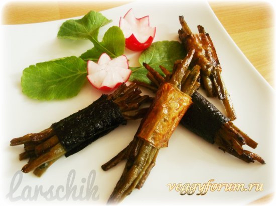 Закуска из стручковой фасоли "Вязанка"