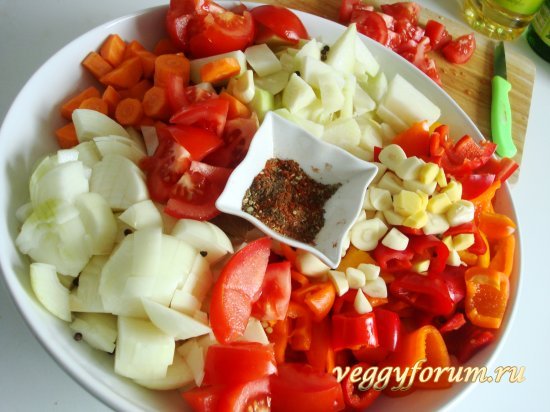 Овощная икра