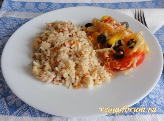 Миндальный рис