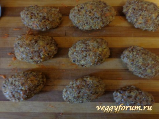 Гречаники (постные, веганские)