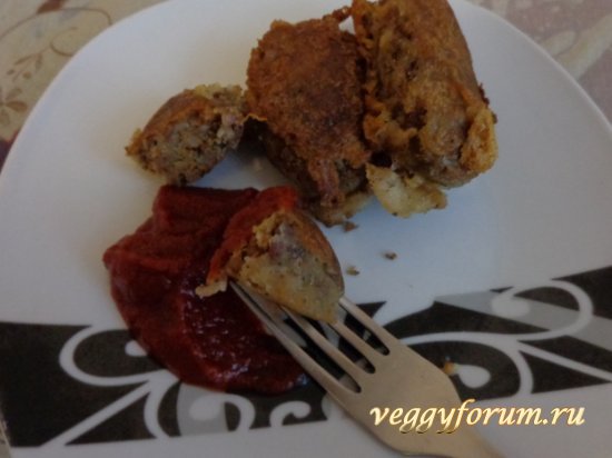 Гречаники (постные, веганские)
