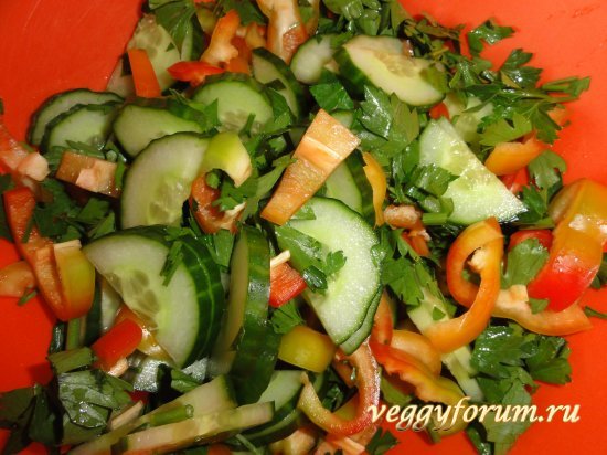 Баклажаны, маринованные с овощами