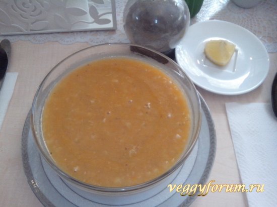 Турецкая чечевичная похлебка - Мерджимек (Mercimek)