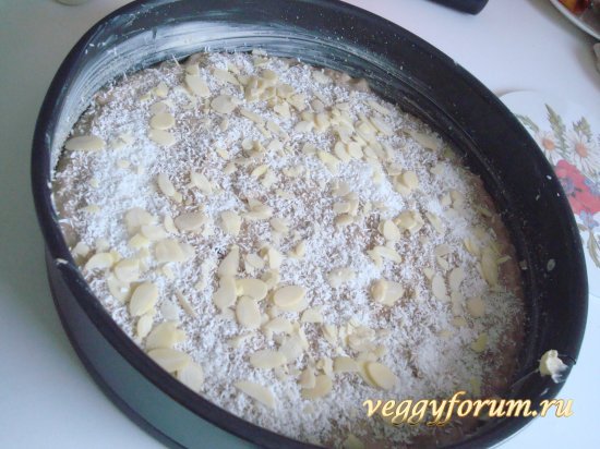 Банановый веганский кекс