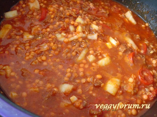 Фенхель фаршированный - запеканка (постный рецепт)